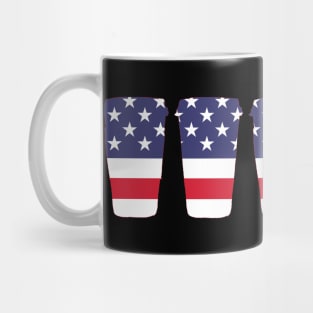 American Flag Cups Mug